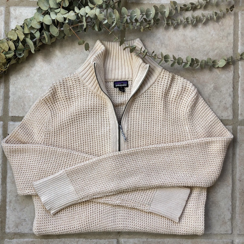 NWT Women’s Patagonia Ponderosa Pine 1/4 Zip Sweater